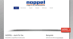Desktop Screenshot of noppel.de